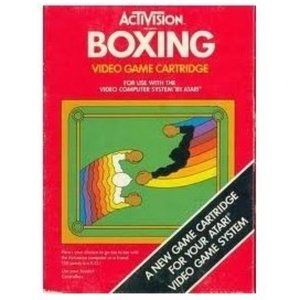 Boxing Atari Game By Activision 1980 Vintage